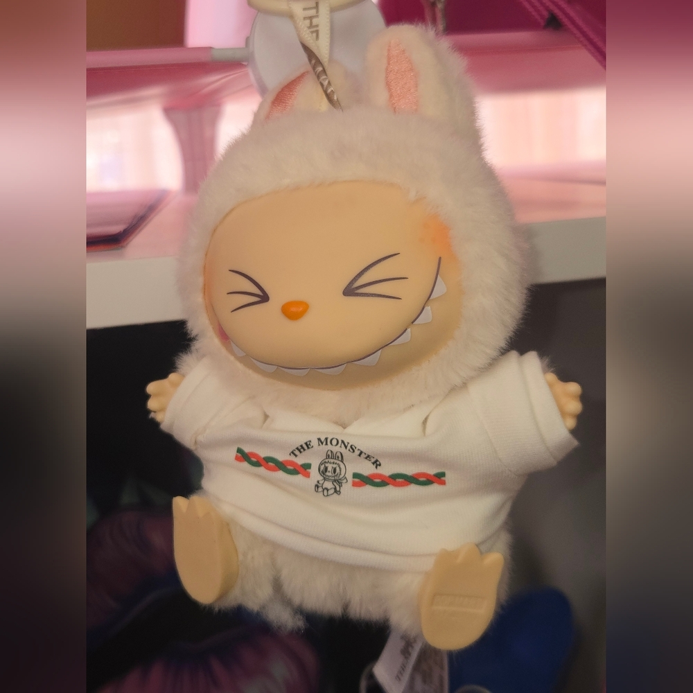 The Monsters White Plush Toy
